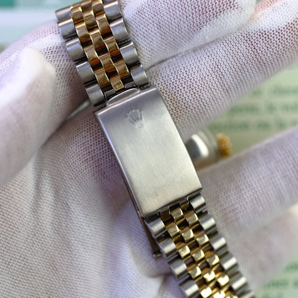 Rolex Mens Datejust Champagne Dial W/Papers - Picture 10 of 11